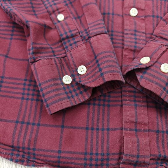 Goodfellow Shirt Bundle Men's L Red  Standard Slim Cozy Soft Outdoor Cabincore - Picture 4 of 8